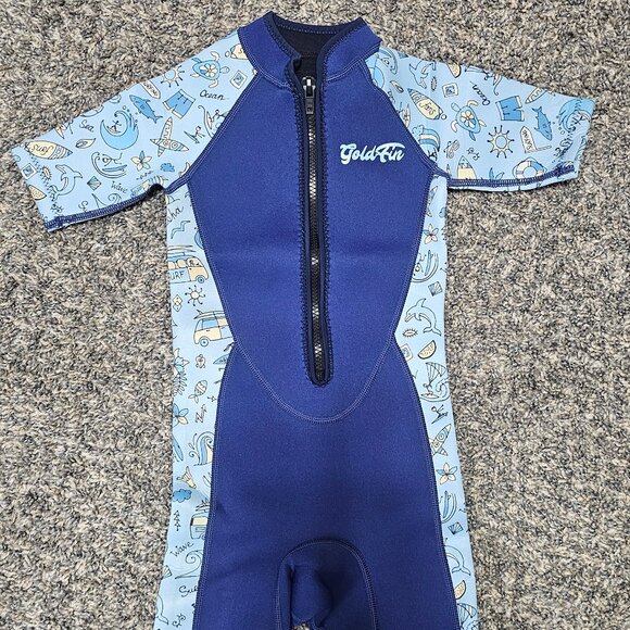 Goldfin Kids Wetsuit size 4t - Picture 1 of 3